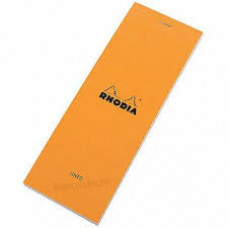 Rhodia Bloc Shopping Orange Lined