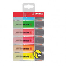 Stabilo Boss Highlighter Asst Wall 6