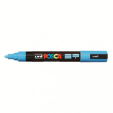 Uni Posca Marker Light Blue 1.8-2.5mm Med Bullet - PC-5M