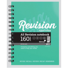 Luxpad Revision Notebook A5 160 Pages Wiro Bound