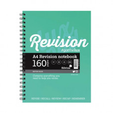 Luxpad Revision Notebook A4 160 Pages Wiro Bound