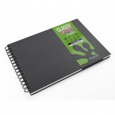 Artgecko Classy Sketchbook A4 Landscape 80 Pages 40 Sheets 150gsm White Paper
