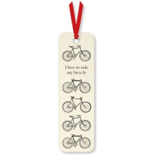 M&G - Love To Ride My Bicycle Bookmark