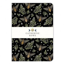 M&G - Bee Pattern A5 Luxury Notebook