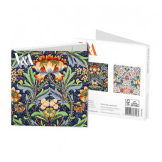 M&G - Floral Arts & Crafts Notecard Set 4 X 2
