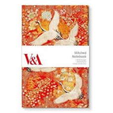 M&G - Kimono Cranes Stitched Notebook
