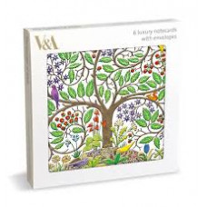 M&G - Garden of Eden Lux SQ Notecard Wallet 6pkt