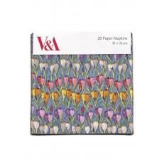 M&G - Rows Of Crocus Paper Napkin Pkt 20