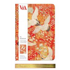 M&G - Kimono Cranes - A5 Clothbound Journal