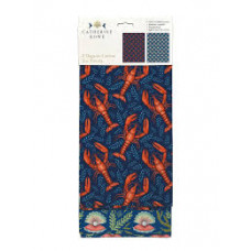 M&G - Lobster & Oyster Set of 2 - Tea Towels