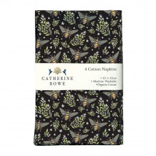 M&G - Bee Pattern 4 Pkt - Cotton Napkins