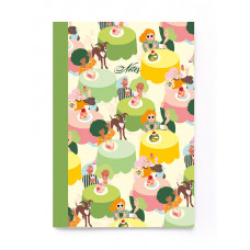 Café Notebook Jotter 56 cream sheets