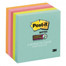 Post-it Super Sticky Notes 654-5SSMIA 76x76mm Supernova; Pack of 5