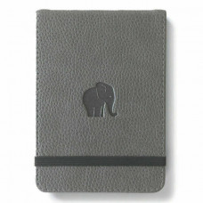 DINGBATS WILDLIFE  REPORTER GREY ELEPHANT NOTEBOOK A6 LINED