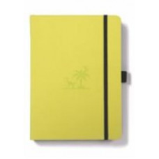Dingbats* Earth A5+ Lime Yasuni Notebook - Dotted