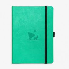 DINGBATS EARTH EMERALD EDUARDO AVAROA DOTTED NOTEBOOK