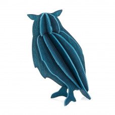 Lovi Owl 9.5 cm dark blue