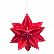 Lovi Star 7cm Bright Red
