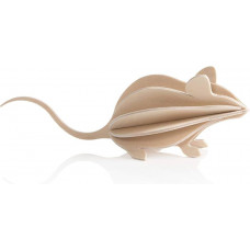 Lovi Mouse 15 cm natural wood