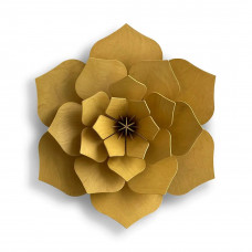 Lovi Decor Flower 15cm, honey yellow