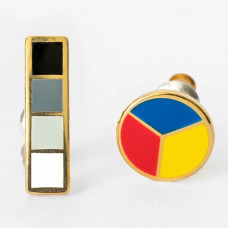 Earrings - Color Wheel & Grayscale