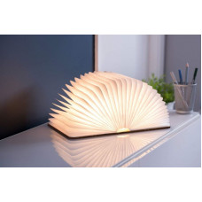 Gingko - Brown Leather - Large Smart LED Booklight
