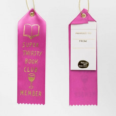 Award Ribbon Note - Super Thirsty Book Club
