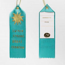 Award Ribbon Note - Super Strong Brave Champion