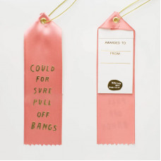 Award Ribbon Note - Could Pull Off Bangs