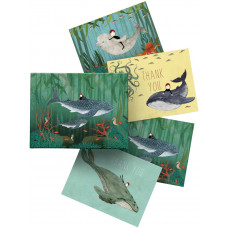 Roger La Borde - Whale Song 8 Pkt - Boxed Notecards