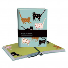 Roger La Borde - Cinnamon Blue Cats Illustrated Journal