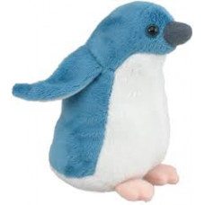 NZ Bird Mini Finger Soft Toy - Mini Blue Penguin 12cm