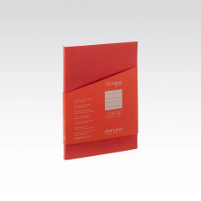 FB 90GSM LINED A5 RASPBERRY 90 SHT