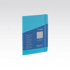 FB 90GSM LINED A5 TURQUOISE 80 SHT