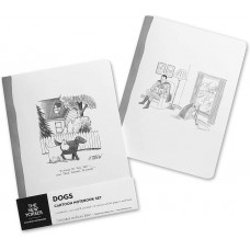 The New Yorker - Dog Cartoon Set of 2 - Notebook