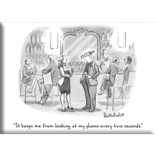 The New Yorker -  Keeps Me From Looking Magnet