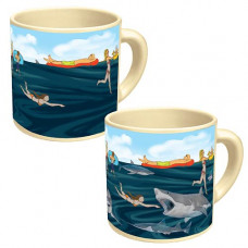 The Unemployed Philosophers Guild - Shark !!! - Disappearing Mug