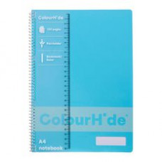 Colourhide Notebook A4 120pg Sky Blue