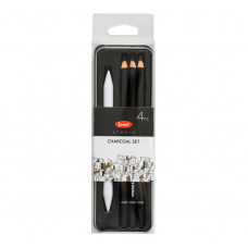 Jasart Studio Charcoal Tin 4PC