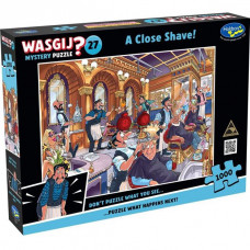 Wasgij Mystery 27, A Close Shave Jigsaw Puzzle