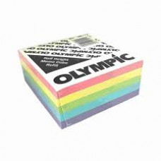 Olympic Memo Cube Refill Half Height