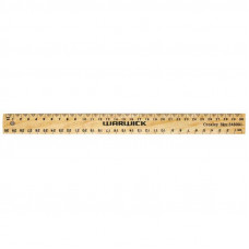 Warwick Ruler Wooden 30cm
