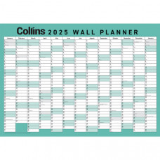 Collins Wallplanner A2 Laminated Odd Year