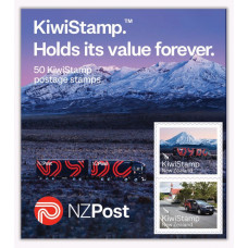 NZ Post KiwiStamp SA Book of 50 Stamps NZ1E00ST