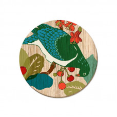 Wolfkamp & Stone - Screenprint Kereru - Coaster