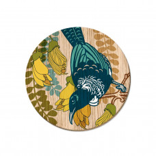 Wolfkamp & Stone - Screenprint Tui - Coaster