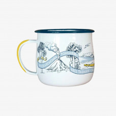 Wolfkamp & Stone - Great Walks - Enamel Mug