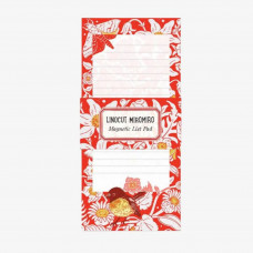Wolfkamp & Stone - Linocut Miromiro Magnetic List Pad