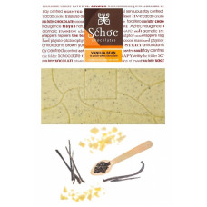 Schoc Chocolate : Vanilla Bean in White Chocolate Tablet