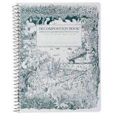 Decomposition - Spiral Notebook - Ruled - Large - Gardening Gnomes